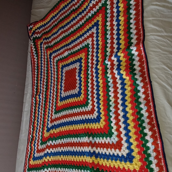 unbranded Other - Vibrant vintage afghan 56 by 42 inches